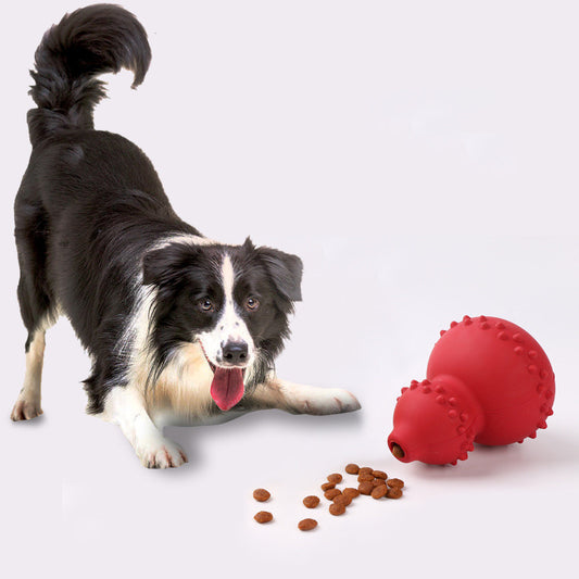 Pet Toy In Natural Rubber Bite & Grind Resistant