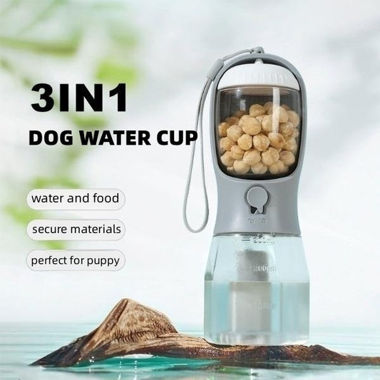 3 In 1 Water Bottle For Walks